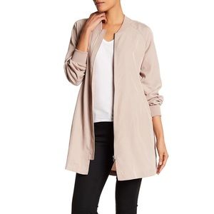 Longline Bomber Jacket